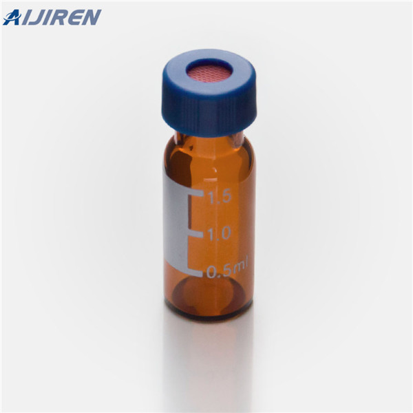 Wide opening amber 2 mL screw top vials with patch for sale-Aijiren ...