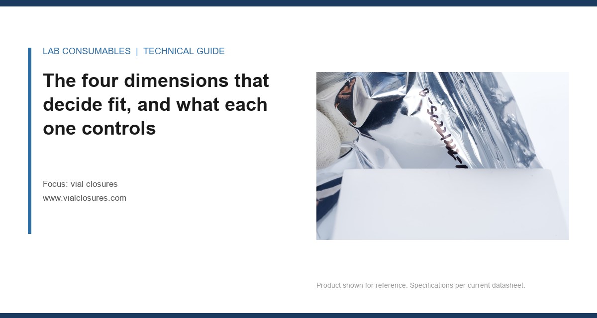 The four dimensions that decide fit, and what each one controls